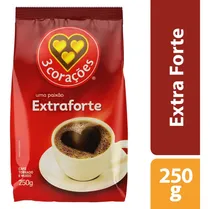 Comprar Café Torrado E Moído Extraforte 250g 3 Corações