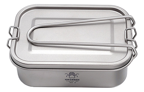 Almacenamiento De Comida Rectangular Bento Camping Outdoor D