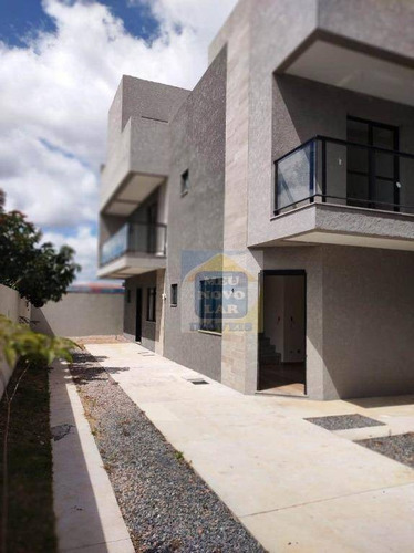 Sobrado Com 3 Dormitórios À Venda, 111 M² Por R$ 495.000,00 - Xaxim - Curitiba/pr - So0309