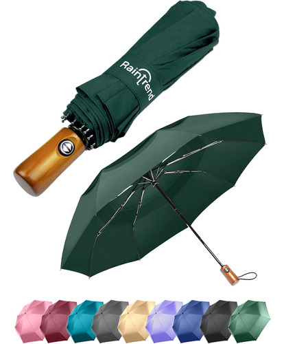 Paraguas Premium Para Lluvia A Prueba De Viento Paraguas De 