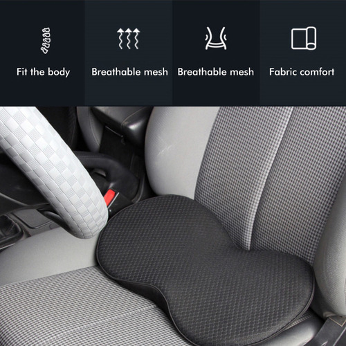 Almofada De Assento De Carro Para Motorista Thick Car Height