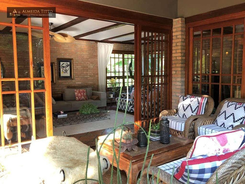 Excelente Casa À Venda No Recanto Impla, Carapicuíba. 4 Suítes, 4 Vagas, Gourmet E Piscina! - Ca1817