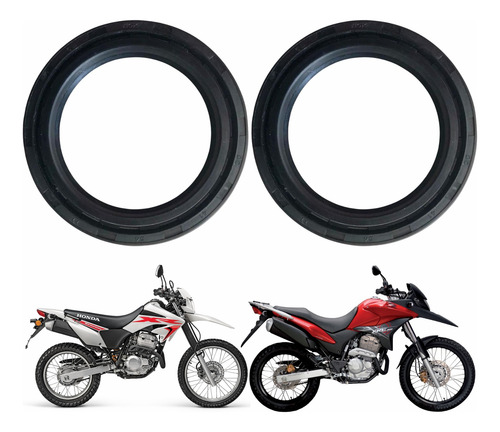 Par Retentor Bengala Tornado 250 Xre 300 Nx 400 Falcon Honda