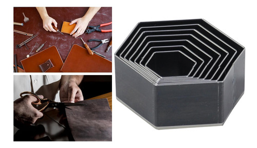 7x Cutter Cutter Cutter De Forma De Forma Hexágono