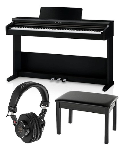 Kawai Kdp75 Piano Digital De 88 Teclas Con Banco, Paquete Ne