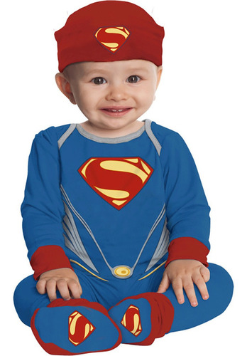 Disfraz Para Bebé Superman Recién Nacido Halloween 