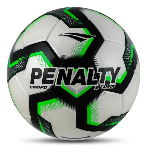 Bola Futebol Penalty Campo Storm Xxii Costurada A Mão | Frete grátis