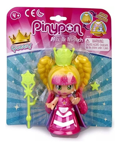 Muñeca Pinypon Reinas Mágicas Queens Mix & Match Famosa