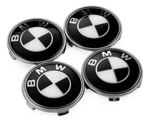 Comprar Tapas Centros De Rin 68mm Para Bmw Serie 1 2 3 4 5 6  Negros