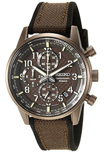 Seiko Cronógrafo Para Hombre / Essentials Cuarzo Japonés De