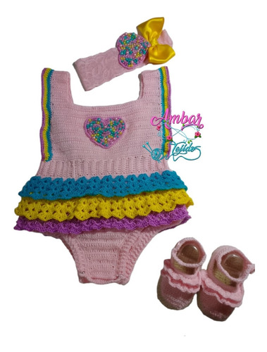 Conjunto Para Bebé  (3 Pzas)coleccion Susrpira