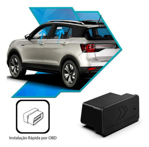 Módulo Subida Vidros T-cross 2021 Sense Pcd Obd Faaftech