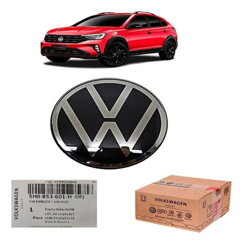 Emblema Vw Nivus Highline Original Acc Vidro 5h0853601h