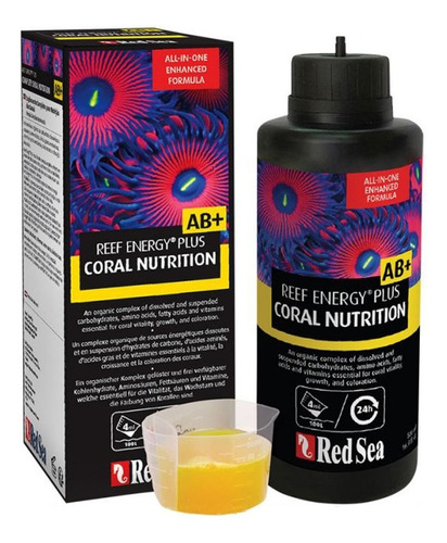 Reef Energy Plus Ab+ 500 Ml Alimento De Coral Todo En Uno