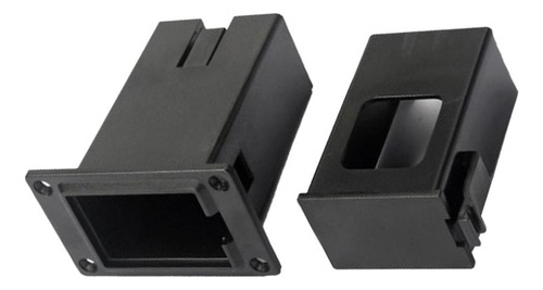 Negro Batería De 9 V Soporte Negro Estuche Caja Cubierta