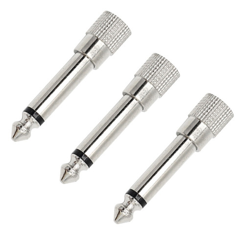 Kit 3 Plug Conector Star Cable P2mono X P10 Mono