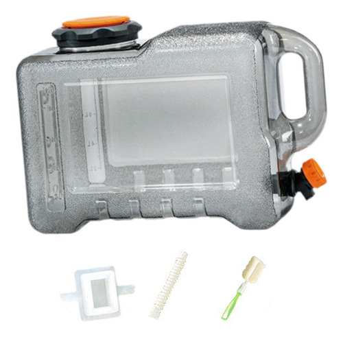 Dispensador De Bebidas Com Recipiente De Água, Com Torneira,