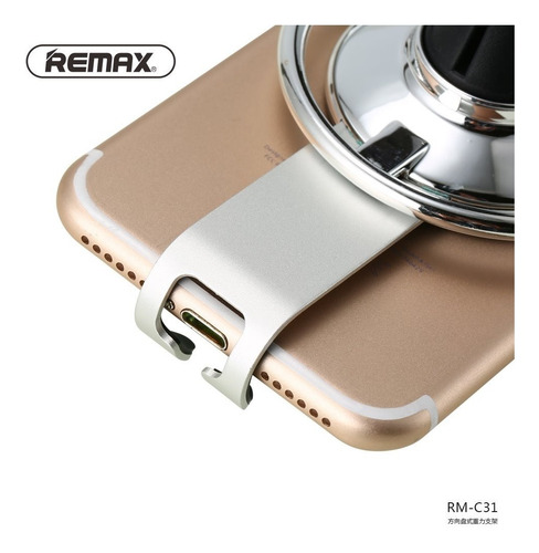 Imagen 3 de 3 de Porta Celulares Para Auto Practico Y Ligero Remax Rm-c31