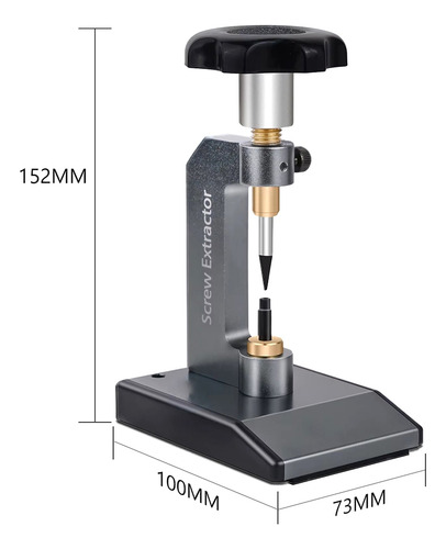 Extractor De Lentes De Tornillo Óptico Para Anteojos, Taladr