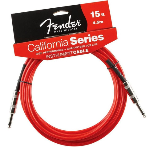 Cable Para Instrumento Fender California Series Fgc-15r