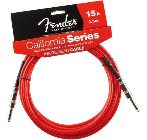 Cable Para Instrumento Fender California Series Fgc-15r 