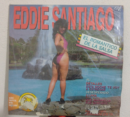 Lp Eddie Santiago El Romántico De La Salsa (Usado)