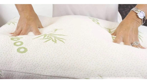 Almohada Bamboo Pillow Con Memory Foam King Size