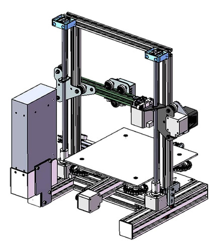 Yilirongren Ender 3 Kit De Actualización De Eje Z Dual, Kit