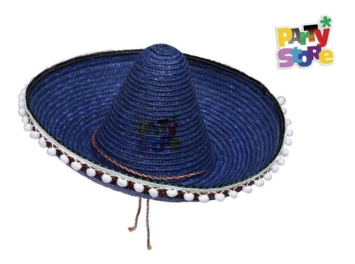 Party Store - Sombrero Mexicano Colorido - Cotillon Disfraz-