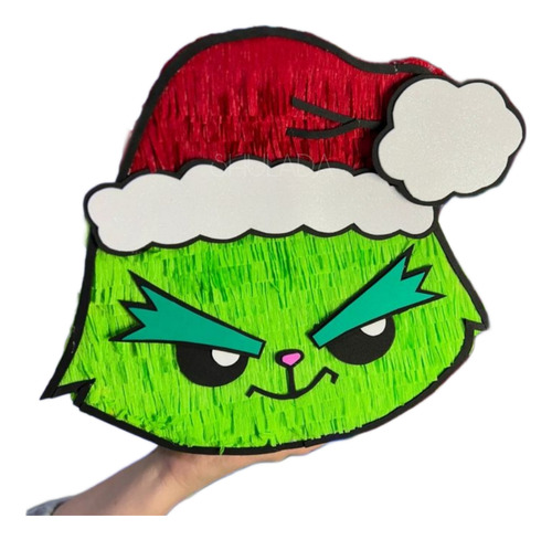 Mini Piñata Grinch Posadas Navideñas Regalo Navidad