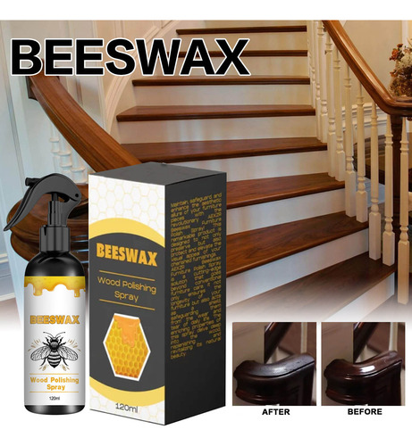 Spray De Cera De Abeja Natural Molecularizada De 240 Ml Para