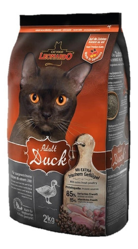 Leonardo - Alimento Seco Gato Adulto Duck 7,5kg