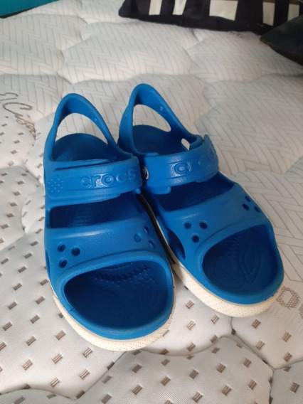 Sandalias Crocs Azules Para Niños Original De Usa | MercadoLibre ?