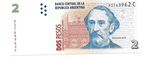 comprar Billete 2 Pesos Convertibles Con Leyenda Sin Circular