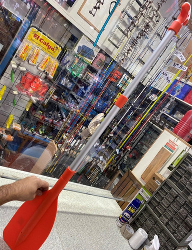 Imagen 4 de 8 de Pala Remo Mini Telescopico 3 Posiciones Kayaks Canoa Lanchas