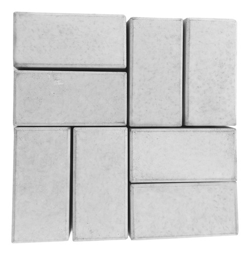Forma Tijolinho 20x10x6 Ideal Para Pisos E Calçadas - 11 Pç
