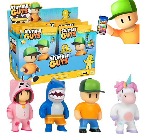 Stumble Guys Série 2- Mini Bonecos Surpresa Original Games