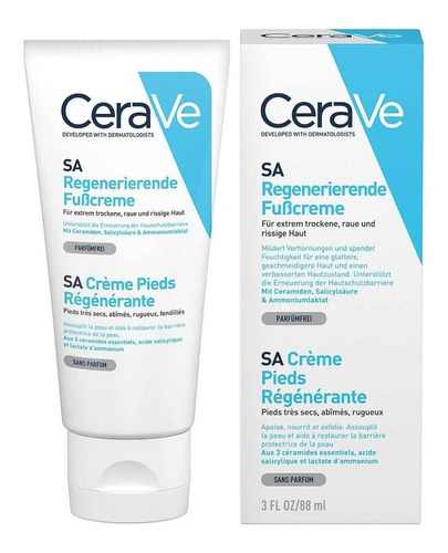 Cerave Crema Renovadora De Pies 88ml