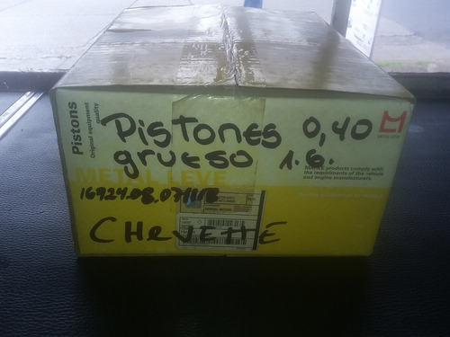 Juego De Pistones Chevette Grueso 1.6 A 0.40