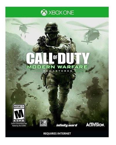 Call Of Duty Modern Warfare Remastered Xbox Codigo (Reacondicionado)