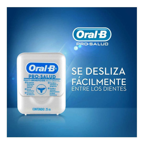 Hilo Dental Oral-b Expert Pro-salud - Multibeneficios 25 M Sin Sabor
