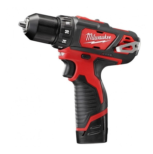 Taladro Percutor Milwaukee M12 10mm 2bate Mod.2408-259