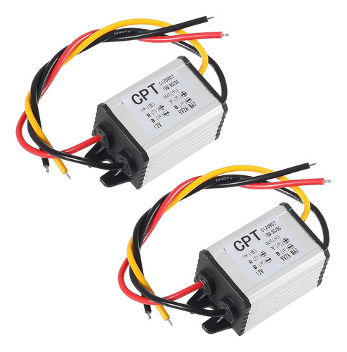 Aitiao - 2 Convertidores Reductores De 12 V A 9 V Cc 12 V A 