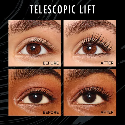 Máscara Loréal Paris Telescopic Lift Waterproof 10 Ml Negra
