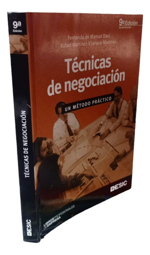 Técnicas De Negociación Fernando De Manuel Dasi Esic (Reacondicionado)