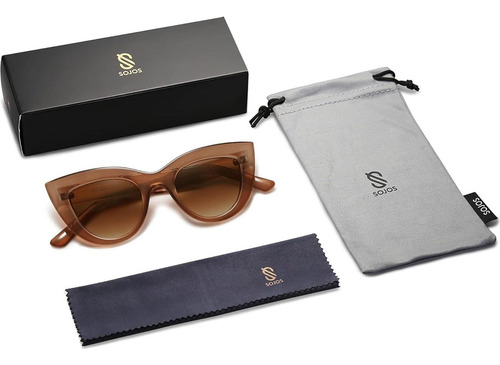 Gafas De Sol Sojos Ojo De Gato Uv400 Para Mujeres