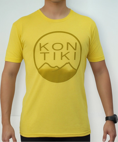 Playera Hombre Kon Tiki Casual Y Deportiva Manga Corta Yuma