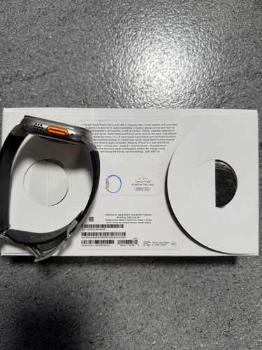 Apple Watch Ultra Titanio Deportiva Negro Negro (Usado)