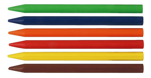 Pinturitas Plásticas X 6 Colores Simball Tipo Jovi