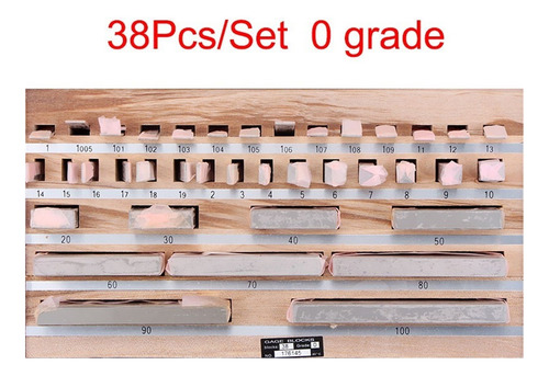 38 Uds. Bloques De Calibre Métrico Grado 0, Juego De Mesa